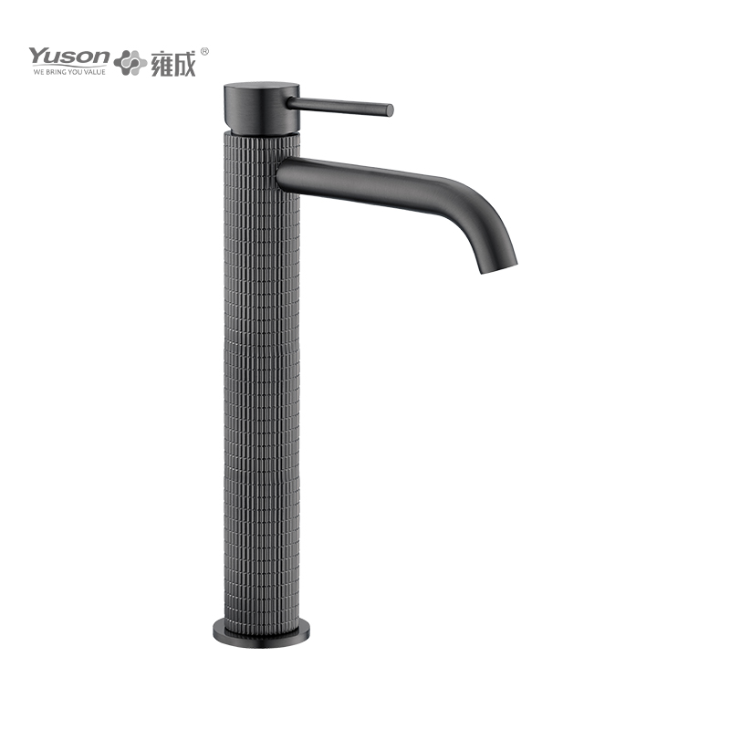 3376-31 Messing-Wasserhahn, Einhebelmischer, hohe Waschtischarmatur ohne Messing-Ablaufgarnitur